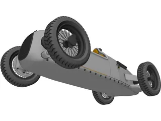 Audi Type C 3D Model preview