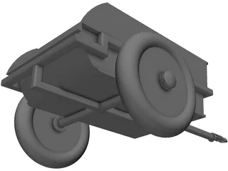 Buggy for Children Electric ATV 3D Model preview