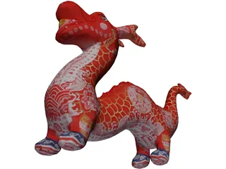 Dragon 3D Model preview