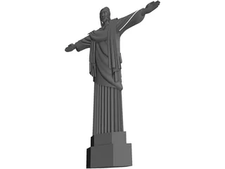 Christ 3D Model preview