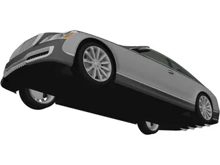Xenatec Maybach 57S Coupe 3D Model preview