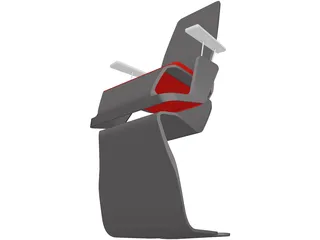 Tietz Modern Chair 3D Model preview