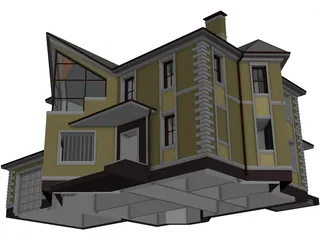 House 3D Model preview