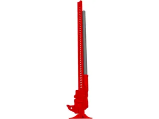 Farm Jack Hi-Lift 3D Model preview