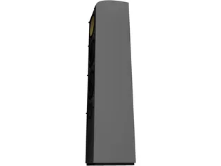 Speaker 3D Model preview