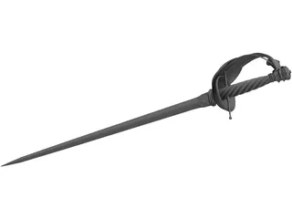 Sword 3D Model preview