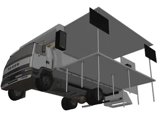 Isuzu Gig Rig 3D Model preview