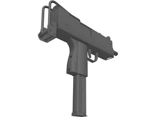 MAC-10 3D Model preview