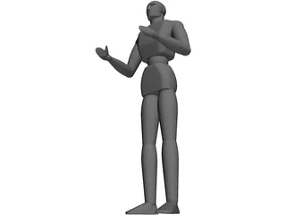 Human 3D Model preview