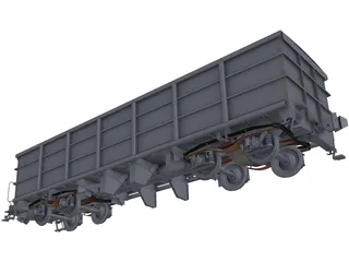 Wagon 3D Model preview