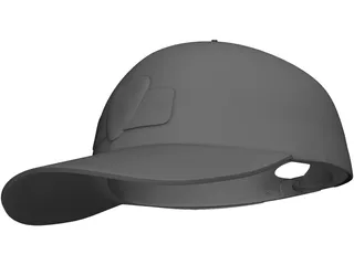 Baseball Cap 3D Model preview