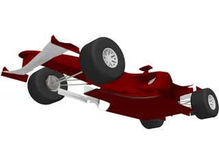 Ferrari F1 3D Model preview