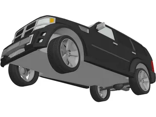 Dodge Nitro 3D Model preview