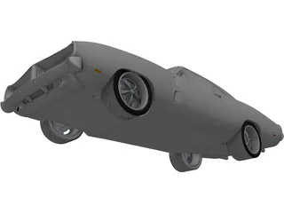 Dodge Charger RT (1968) 3D Model preview