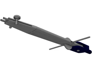 Compass 3D Model preview
