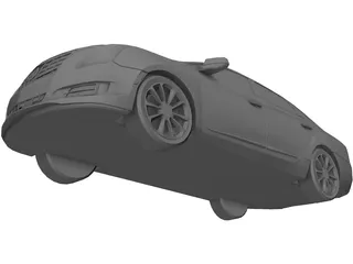 Cadillac XTS (2013) 3D Model preview