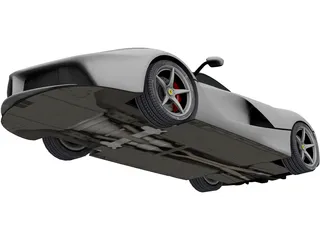 Ferrari LaFerrari (2013) 3D Model preview