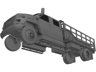 GMC Topkick C8500 (2003) 3D Model preview