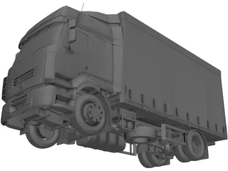 Renault Premium 440 (2006) 3D Model preview