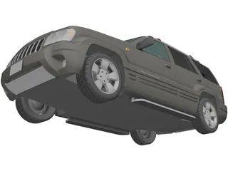 Jeep Grand Cherokee 3D Model preview