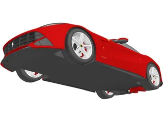 Ferrari F12 Berlinetta (2013) 3D Model preview