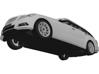 Mercedes-Benz E350 CDI Estate 3D Model preview