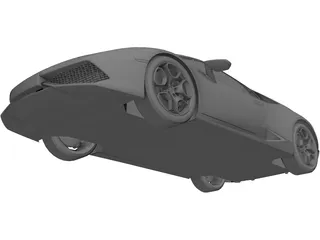 Lamborghini Huracan LP610-4 (2015) 3D Model preview