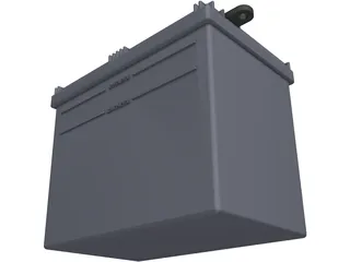 Battery 3D Model preview