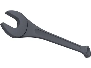 Spanner 3D Model preview
