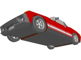 Porsche 914 3D Model preview