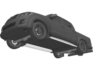Toyota Hilux Double Cab (2011) 3D Model preview