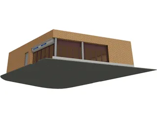 Small Store 3D Model preview