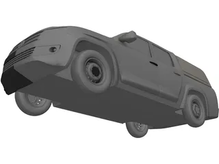 Volkswagen Amarok 3D Model preview