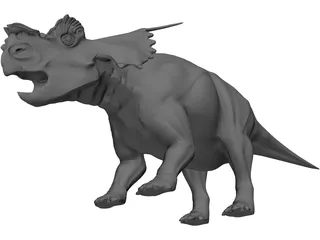 Achelousaurus 3D Model preview