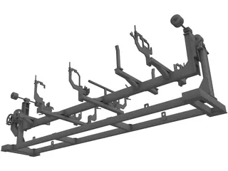 Body DT Test Jig 3D Model preview