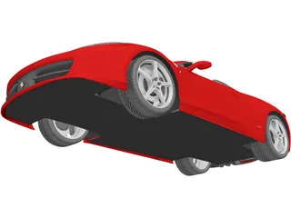 Ferrari 458 Spider 3D Model preview