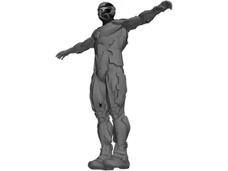 Nanosuit Crysis Traje 3D Model preview