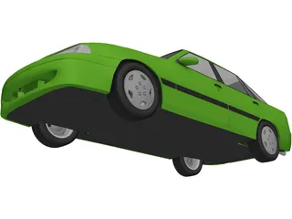 Daewoo Racer GTi 3D Model preview