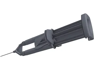 Syringe 3D Model preview