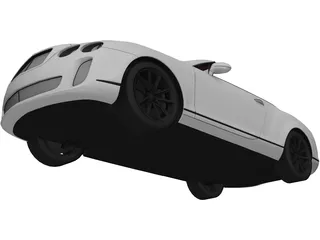 Bentley Continental GT Supersports Convertible (2011) 3D Model preview