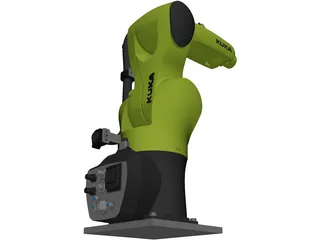 Kuka KR 6 R700 Sixx Agilus 3D Model preview
