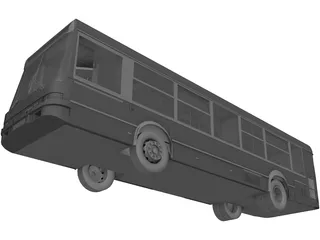 Ikarus 411 3D Model preview