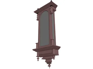 Wall Clock 3D Model preview