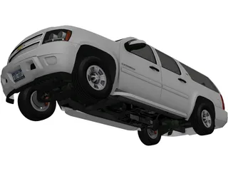 Chevrolet Suburban LTZ (2008) 3D Model preview