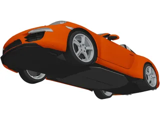 Porsche 911 Targa 4 (2015) 3D Model preview