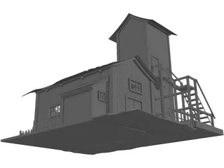 Old Barn 3D Model preview