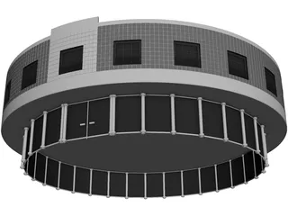 Stadium 3D Model preview