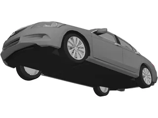 Honda Accord Sedan 3D Model preview