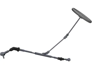 Steering Assembly 3D Model preview