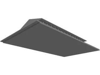 Partenon Temple Athens 3D Model preview